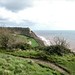 view from Lower Dunscombe Cliff towards Weston Mouth