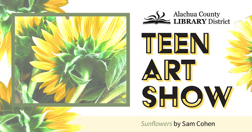 Teen Art Show - Sunflowers by Sam Cohen