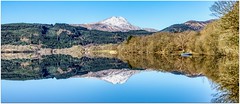 I Could't Believe it Either, Loch Ard reflections. Trossachs. Scotland.