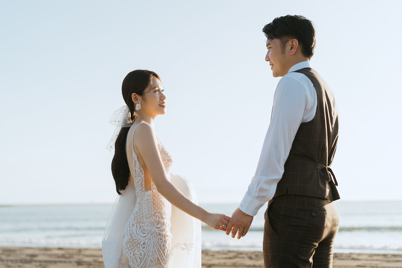 SJwedding鯊魚婚紗婚攝團隊雨翰在台南拍攝的自助婚紗