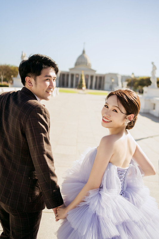 SJwedding鯊魚婚紗婚攝團隊雨翰在台南拍攝的自助婚紗