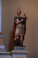 Statue de Saint Maurice @ Église Saint-Nicolas @ Le Biot