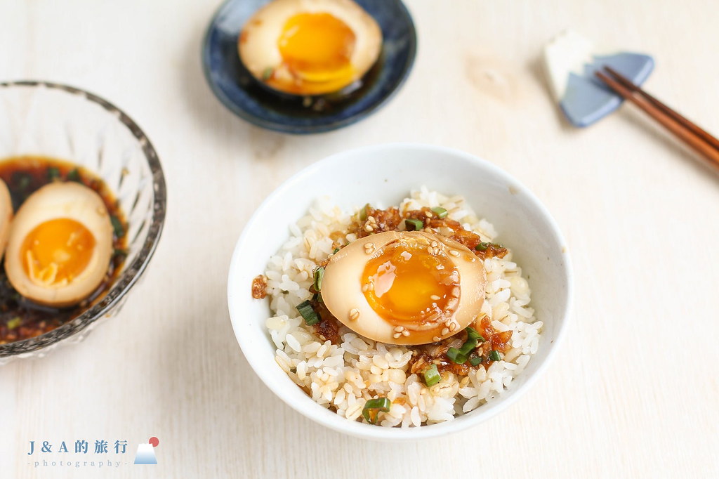 【食譜】麻藥雞蛋-超下飯韓式溏心蛋，溏心蛋完美剝殼方式 @J&amp;A的旅行