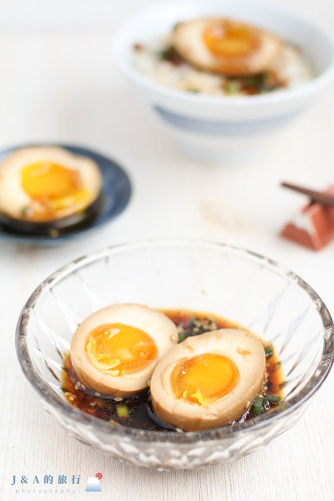 【食譜】麻藥雞蛋-超下飯韓式溏心蛋，溏心蛋完美剝殼方式 @J&amp;A的旅行
