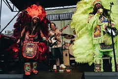 French Quarter Fest 2023 - Big Chief Monk Boudreaux and the Golden Eagles