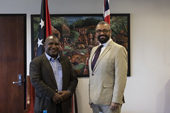 Foreign Secretary James Cleverly visits Papua New Guinea