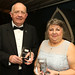 Phillip Smyth and Kate O'Connell (Award Recipients on the night)