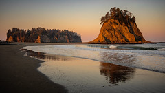 First Beach at Sunrise | La Push, Washington, USA [Explored April 26, 2023]