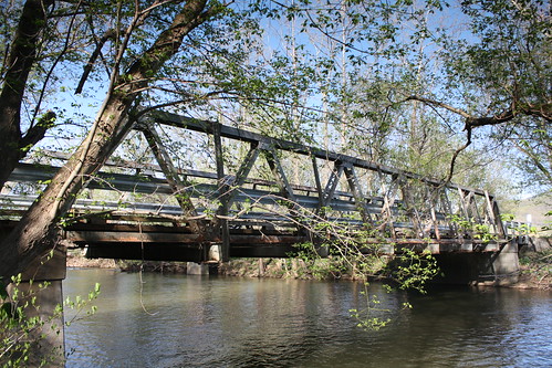 Lost Seneca Hollow Road Roanoke River Bridge (Montgomery County, Virginia)