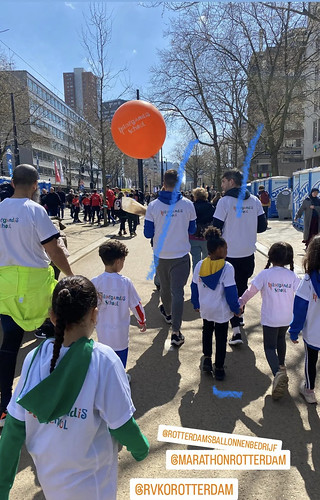 Cloudbuster Rond Bedrukt Hildegardisschool Kids Marathon Rotterdam