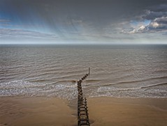 The North Sea between Cromer and Overstrand