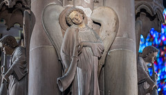 Angel with horn