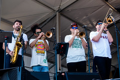 Jazz Fest 2023 - Dumpstaphunk Horn Section