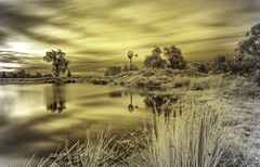 Texas Infrared Sepia Landscape Sunset Sony