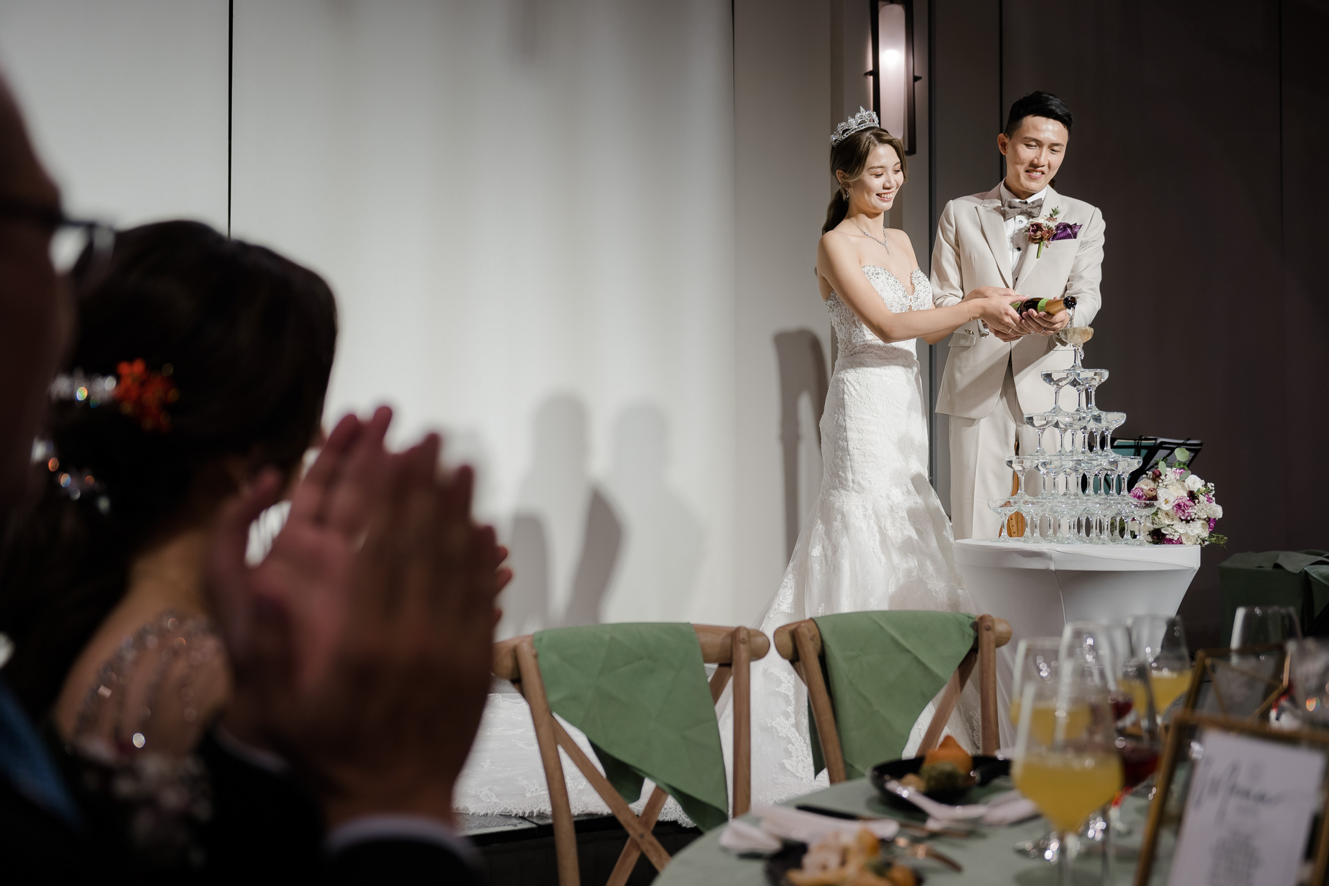 SJwedding鯊魚婚紗婚攝團隊艾迪在台中蘭克斯特拍攝的婚禮紀錄