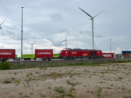 Siemens Vectron dual mode, Stern Hafferl Verkehr, at Coevorden container terminal