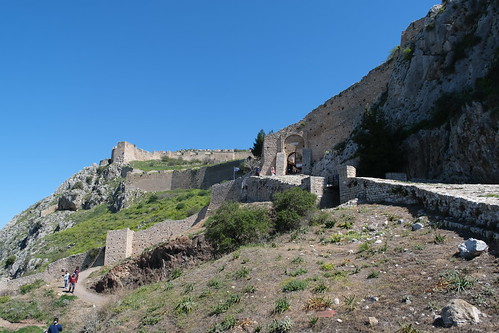 Acrocorinth fortress entrance