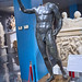 Antalya Museum - mostly Perge -  bronze statue of Septimius Severus - no head