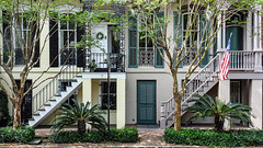 Historic townhouses / Savannah Georgia