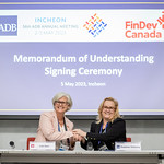 56th ADB Annual Meeting: ADB and FinDev Canada Sign MoA by 58037435@N08