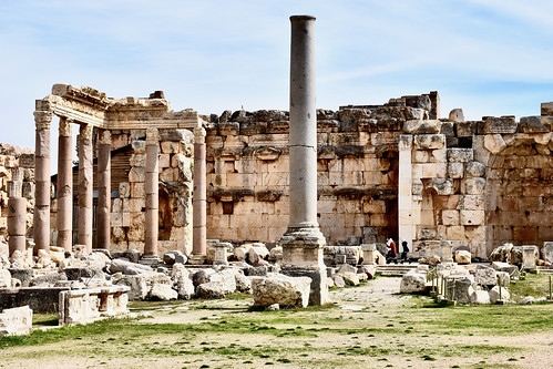 Pati principal del Complex romà de Baalbek 1