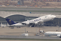 TF-AMR, Boeing 747-400BCF, Saudia Cargo, Hong Kong