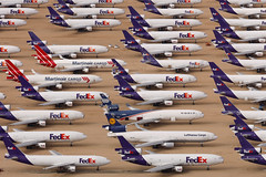 Fedex MD-10F and MD-11F, Victorville - California