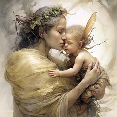 Mother and child 1