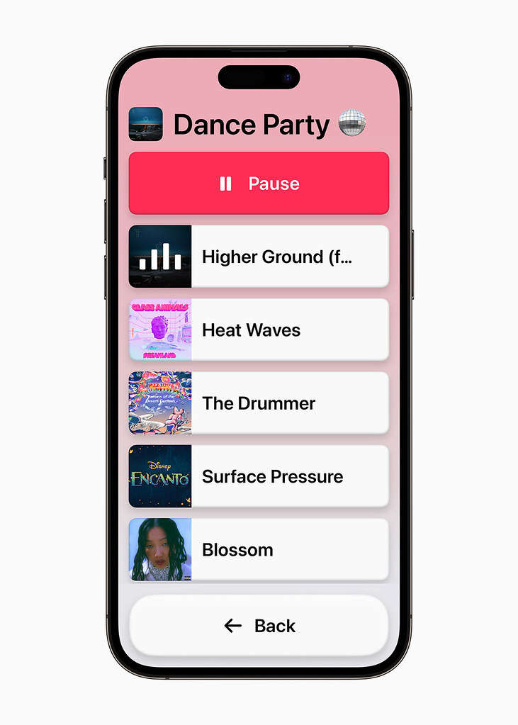 Apple-accessibility-Assistive-Access-Music