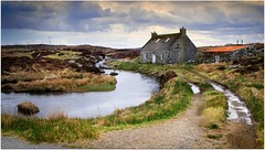 By the River, Grenitote. North Uist. Outer Hebrides. Scotland.
