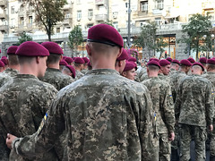 Soldiers in Kiev