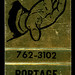 Portage National Bank in Portage, Indiana - Matchcover