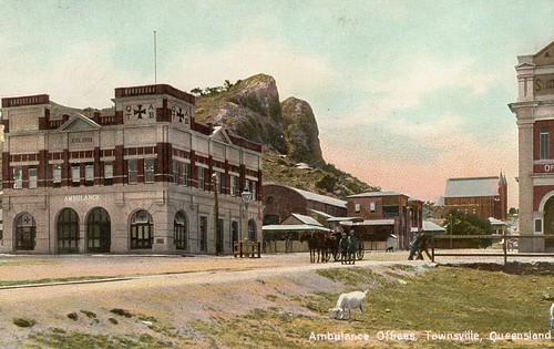 Ambulance Offices in Townsville, ca. 1906
