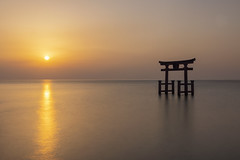 Shirahige Torii, Shiga, Lake Biwa, Japan