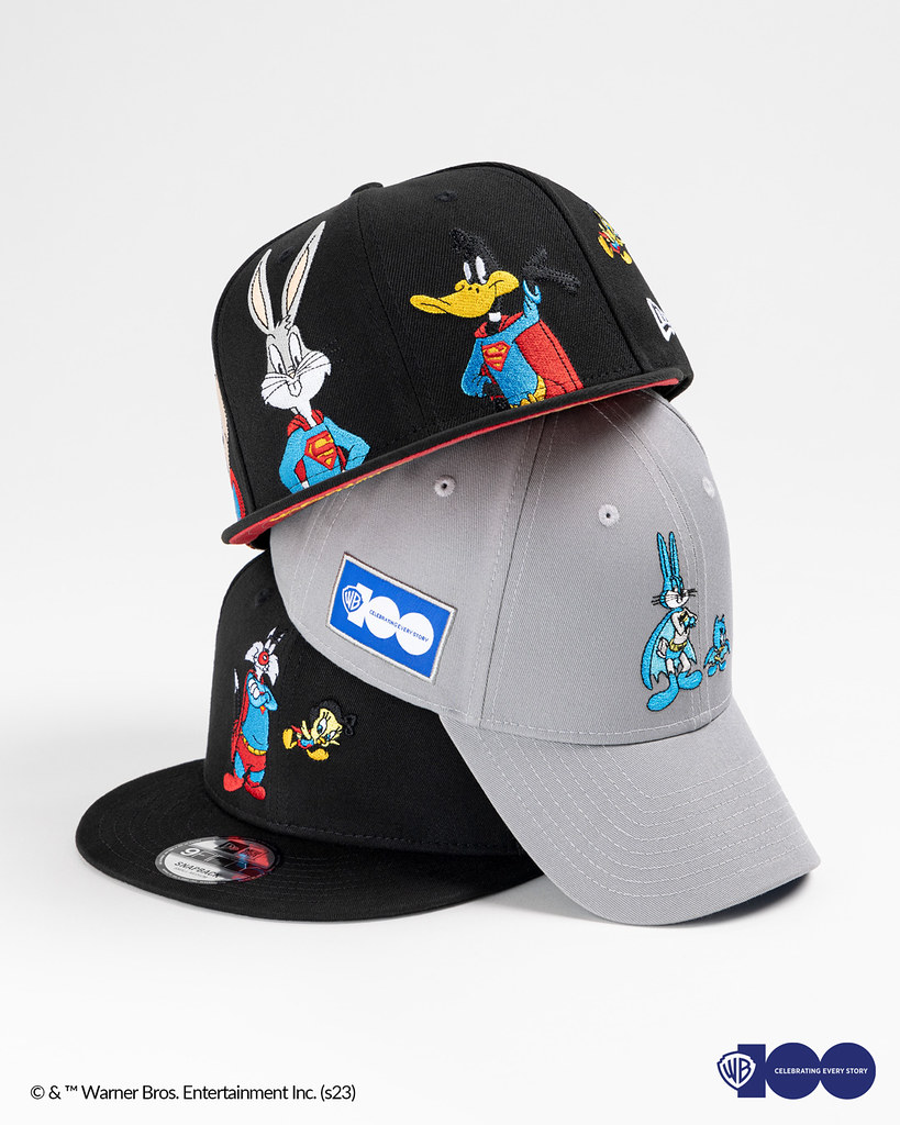 潮流品牌New Era推出「Looney Tunes x Superhero」系列帽款。