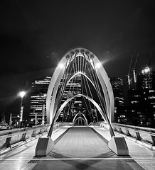 Cool Bridge on a Cold Night