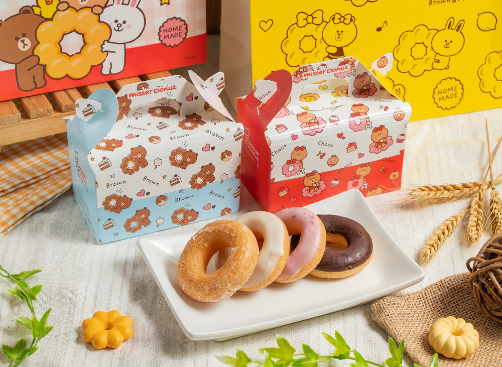熊大、熊美、莎莉化身Mister Donut甜甜圈超萌開吃!還有聯名周邊手刀搶收 2 Mister Donut 230529-6