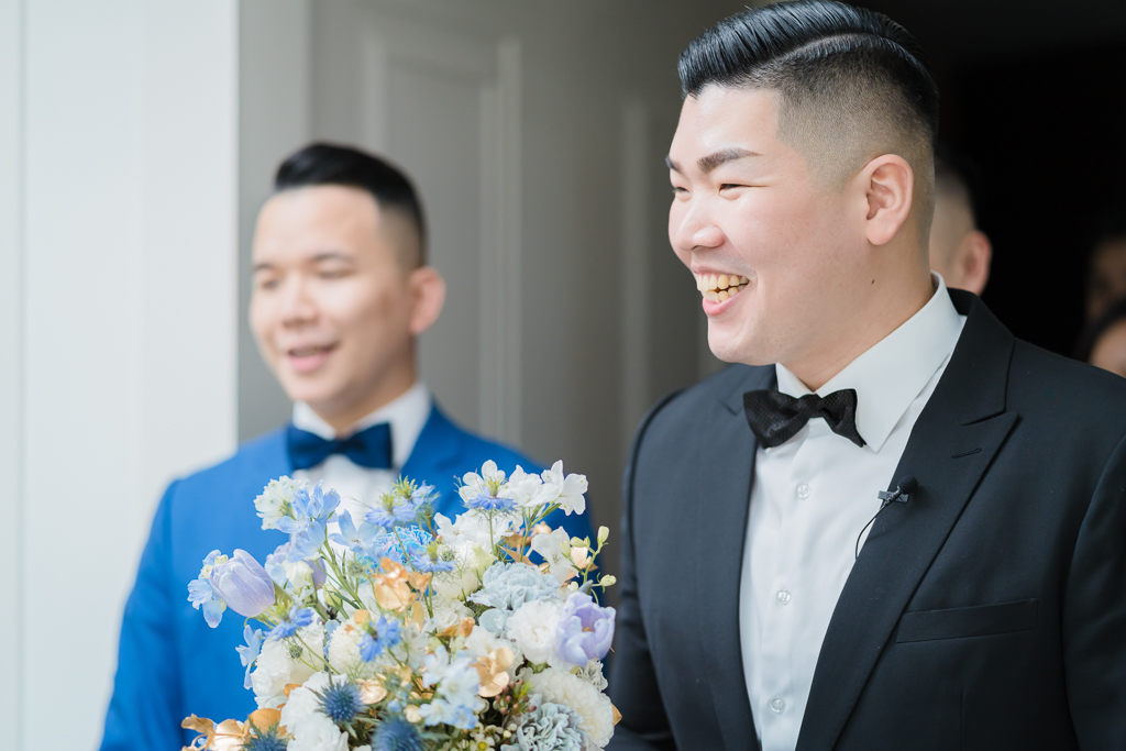 SJwedding鯊魚婚紗婚攝團隊Calvin在文華東方酒店拍攝的婚禮紀錄