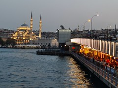 Galata Bridge over the Golden Horn with New Mosque in the background [explored] 🇹🇷
