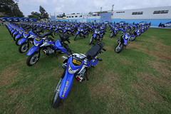 Presidente particpa en acto de entrega de uniformes y motocicletas a PNC 20230606 by Gobierno de Guatemala