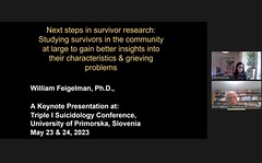 Prof. William Feigelman: Next steps in survivor research: Studying survivors in the community at large to gain better insights into their characteristics and grieving problems • <a style="font-size:0.8em;" href="http://www.flickr.com/photos/102235479@N03/52957225439/" target="_blank">View on Flickr</a>