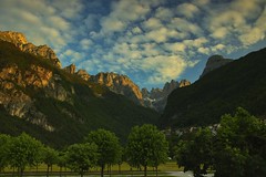Blick in die Brenta Dolomiten