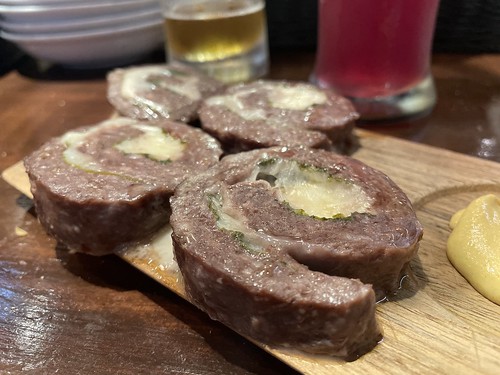 Home made beef sausage from CRAFT x CRAFT @ Akabane