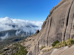 Climbing to the Summit of Pico das Agulhas Negras ('Black Needles Peak') at 2,750 meters (9,022 ft) MSL, Rio de Janeiro and Minas Gerais States, Itatiaia National Park, Brazil.
