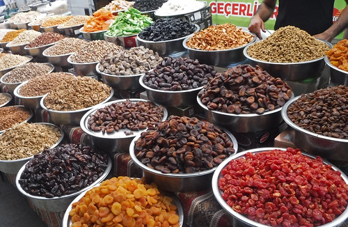 Kumluca fruits, nuts, seeds