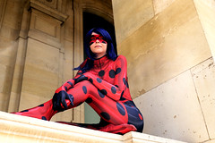 Cosplay. Ladybug. Paris