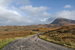 Highland roads, Scotland, UK