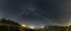 Milky Way Bow over Lake Leman 🇨🇭