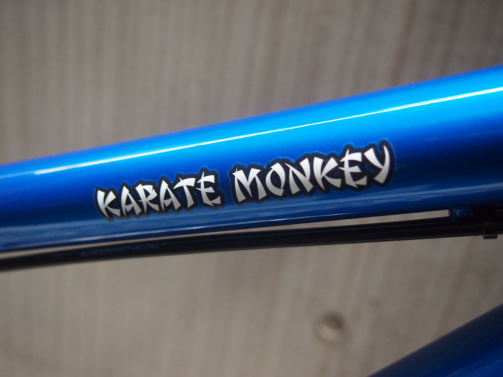 SURLY Karate Monkey C Blue Logo 2