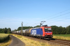SBB Cargo 482 026-2 bij Westbevern op 16-6-2023